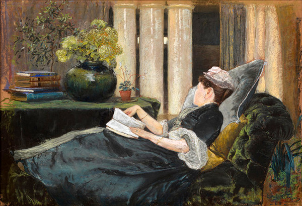 Louise Tiffany, Reading