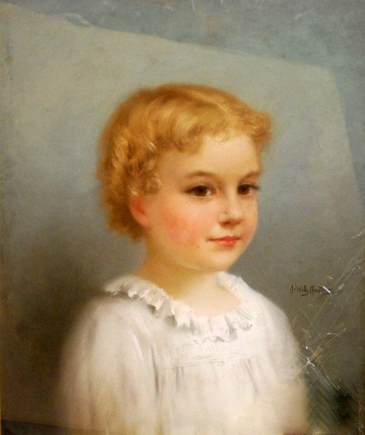 Bust Of A Young Child