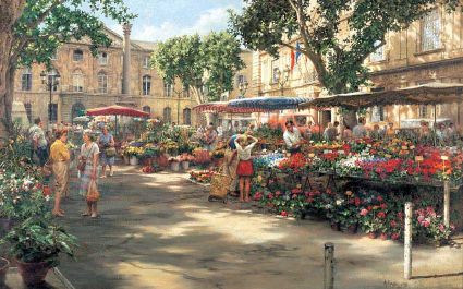 small_Flower Market, Aix-en-Provence
