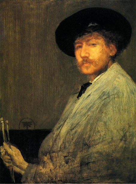 Arrangement In Grey - Portrait Of The Painter