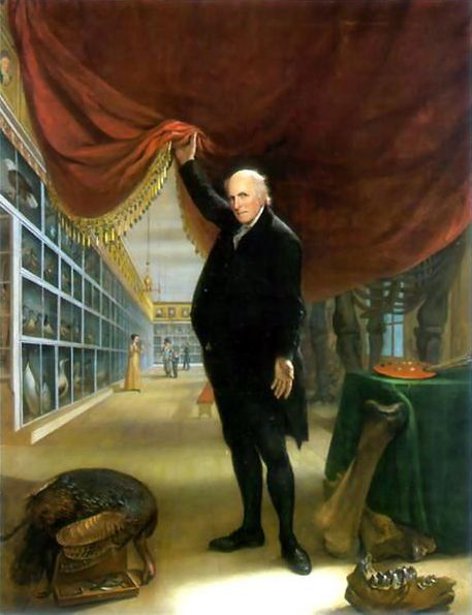 The Artist In His Museum (Self-Portrait)